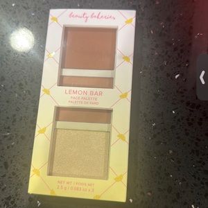 Beauty bakerie lemon bar bronzer highlighter face palette